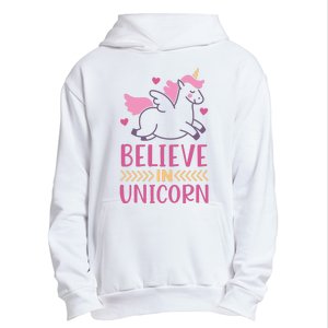 Believe In Unicorn Urban Pullover Hoodie