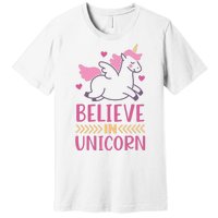 Believe In Unicorn Premium T-Shirt