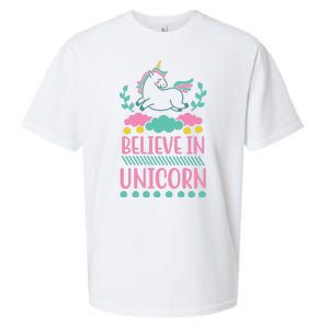 Believe In Unicorn Sueded Cloud Jersey T-Shirt