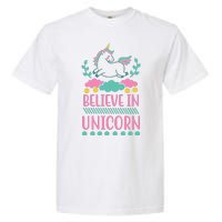 Believe In Unicorn Garment-Dyed Heavyweight T-Shirt