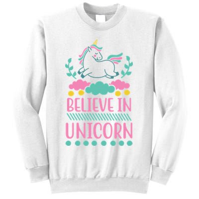 Believe In Unicorn Sweatshirt