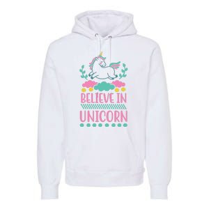 Believe In Unicorn Premium Hoodie