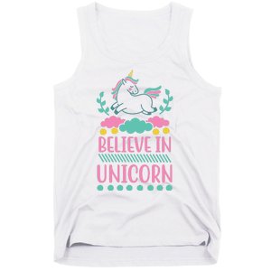 Believe In Unicorn Tank Top