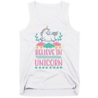 Believe In Unicorn Tank Top