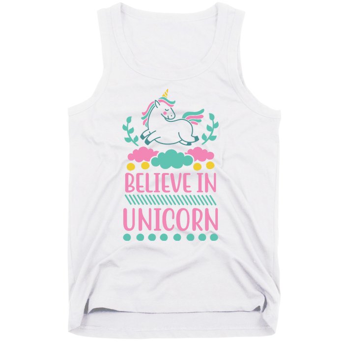 Believe In Unicorn Tank Top