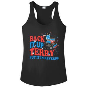 Back It Up Terry Put It In Reverse 4th Of July Fireworks Ladies PosiCharge Competitor Racerback Tank