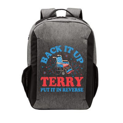 Back It Up Terry Put It In Reverse 4th Of July Fireworks Vector Backpack
