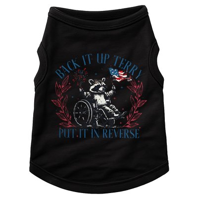 Back It Up Terry Retro 4th Of July Doggie Tank