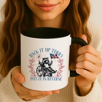 Back It Up Terry Retro 4th Of July Mug