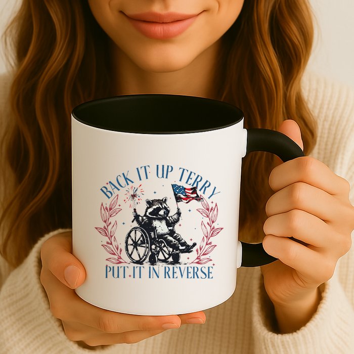 Back It Up Terry Retro 4th Of July Mug