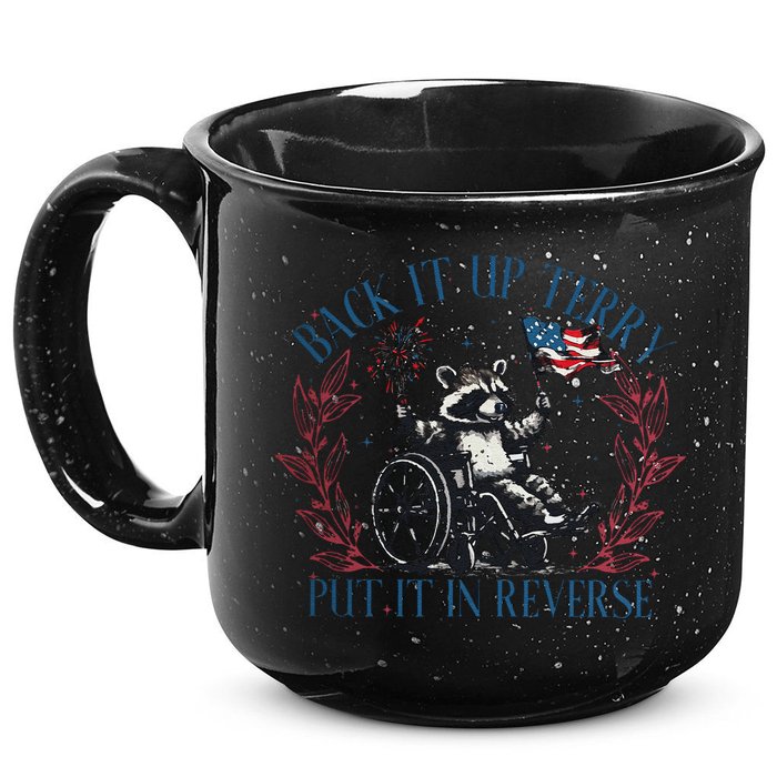 Back It Up Terry Retro 4th Of July 15oz Campfire Ceramic Mug