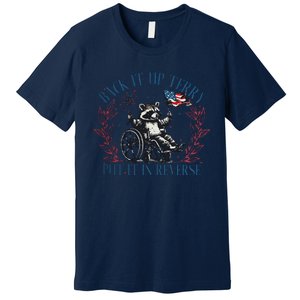 Back It Up Terry Retro 4th Of July Premium T-Shirt