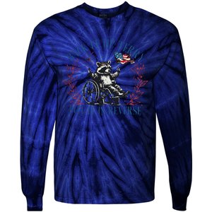 Back It Up Terry Retro 4th Of July Tie-Dye Long Sleeve Shirt