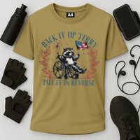 Back It Up Terry Retro 4th Of July Cooling Performance Crew T-Shirt