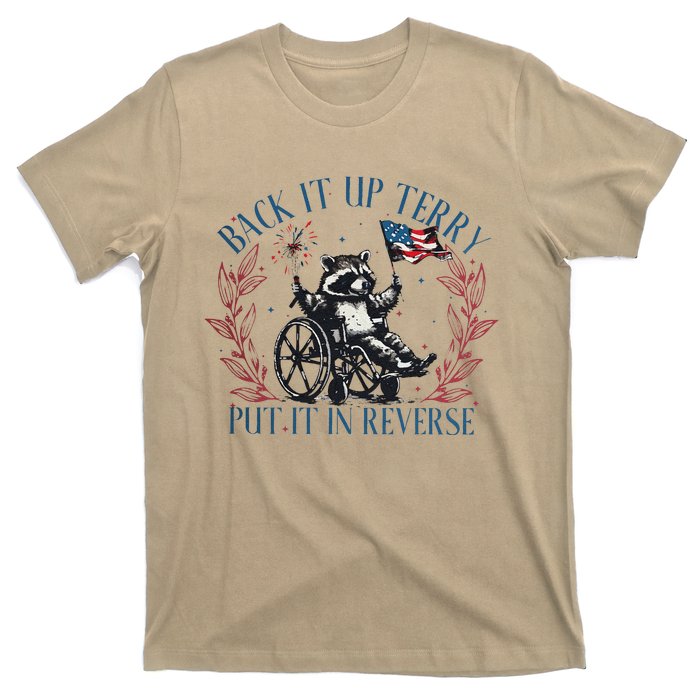 Back It Up Terry Retro 4th Of July T-Shirt