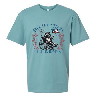 Back It Up Terry Retro 4th Of July Sueded Cloud Jersey T-Shirt