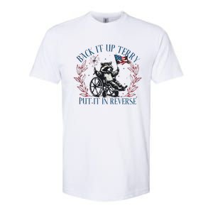 Back It Up Terry Retro 4th Of July Softstyle CVC T-Shirt