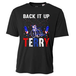 back it up terry 4th of july firework american flag Cooling Performance Crew T-Shirt