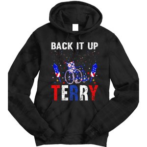 back it up terry 4th of july firework american flag Tie Dye Hoodie