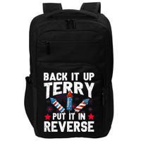 Back It Up Terry Put It In Reverse Firework Flag 4th Of July Impact Tech Backpack