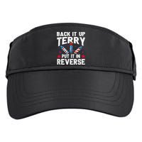 Back It Up Terry Put It In Reverse Firework Flag 4th Of July Adult Drive Performance Visor