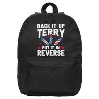 Back It Up Terry Put It In Reverse Firework Flag 4th Of July 16 in Basic Backpack