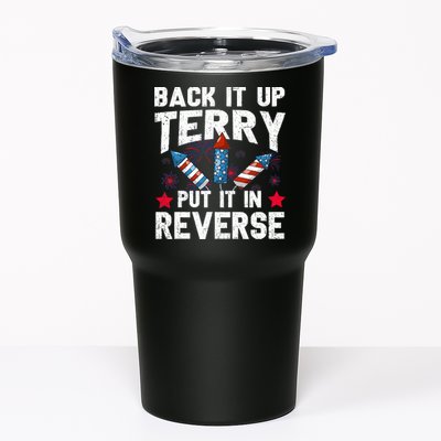 Back It Up Terry Put It In Reverse Firework Flag 4th Of July Tumbler