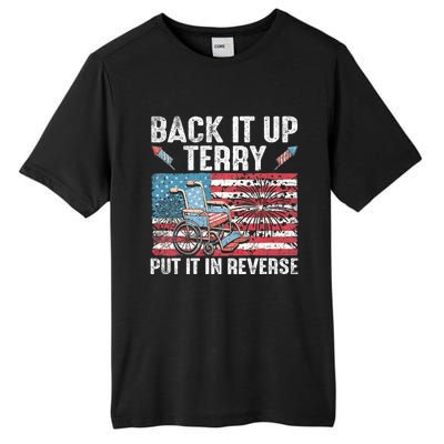 Back It Up Terry Put It In Reverse Firework Flag 4th Of July Tall Fusion ChromaSoft Performance T-Shirt