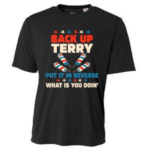 Back It Up Terry Put It In Reverse July 4th Fireworks Terry Cooling Performance Crew T-Shirt