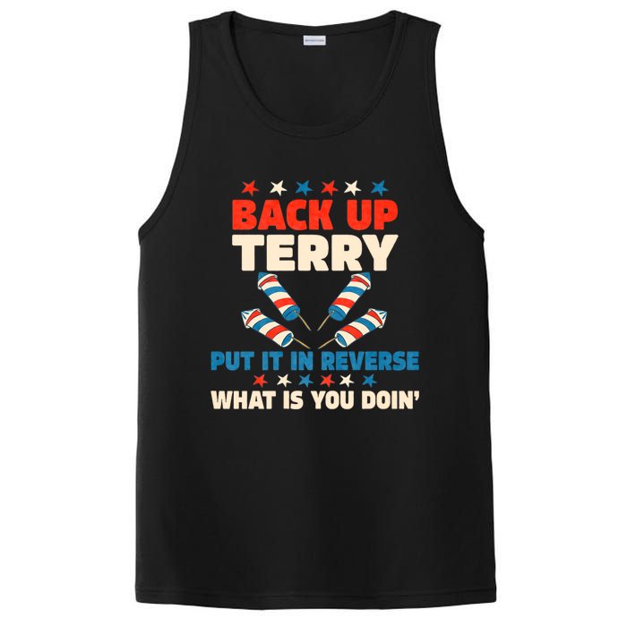 Back It Up Terry Put It In Reverse July 4th Fireworks Terry PosiCharge Competitor Tank