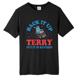 Back It Up Terry Put It In Reverse 4th Of July Fireworks Tall Fusion ChromaSoft Performance T-Shirt