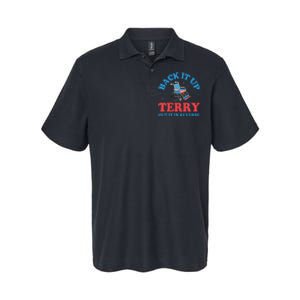 Back It Up Terry Put It In Reverse 4th Of July Fireworks Softstyle Adult Sport Polo