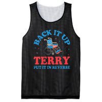 Back It Up Terry Put It In Reverse 4th Of July Fireworks Mesh Reversible Basketball Jersey Tank