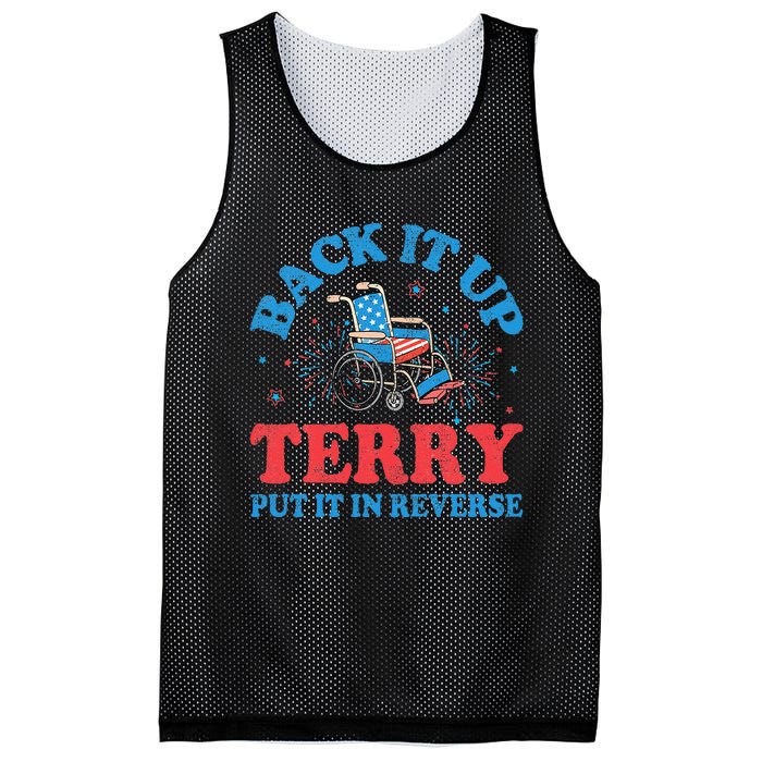 Back It Up Terry Put It In Reverse 4th Of July Fireworks Mesh Reversible Basketball Jersey Tank