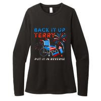 Back It Up Terry Put It In Reverse Fireworks Fun 4th Of July Womens CVC Long Sleeve Shirt