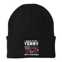Back It Up Terry Put It In Reverse Firework 4th Of July Knit Cap Winter Beanie