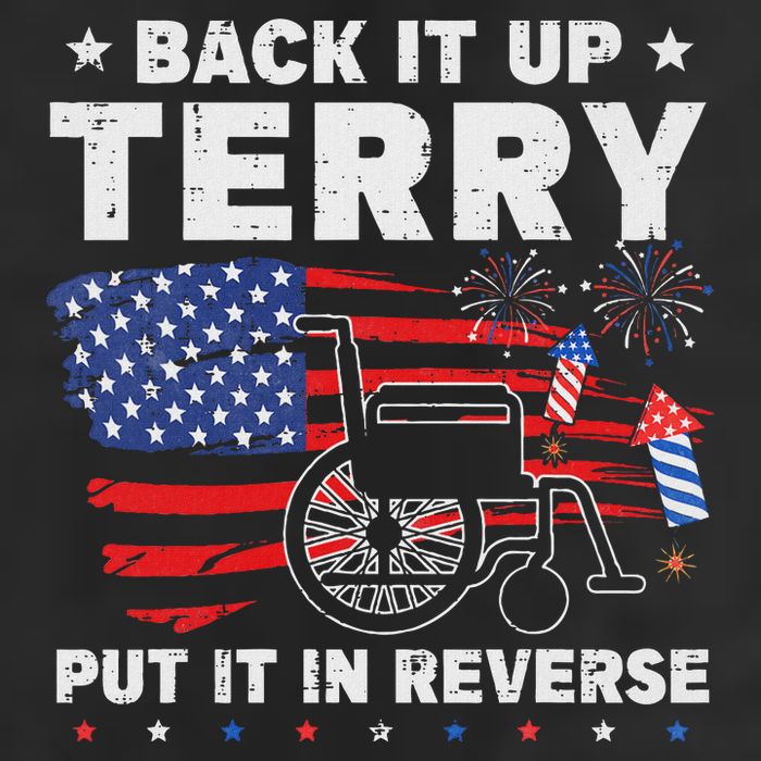 Back It Up Terry Put It In Reverse Firework 4th Of July Knit Cap Winter Beanie