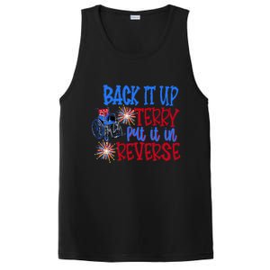 Back It Up Terry Put It In Reverse Fireworks 4th Of July Gift PosiCharge Competitor Tank