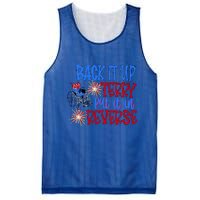 Back It Up Terry Put It In Reverse Fireworks 4th Of July Gift Mesh Reversible Basketball Jersey Tank