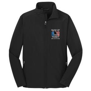 Back It Up Terry 4th Of July Put It In Reverse Fireworks Gift Core Soft Shell Jacket