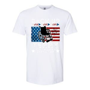 Back It Up Terry 4th Of July Put It In Reverse Fireworks Gift Softstyle CVC T-Shirt