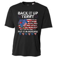 Back It Up Terry Put It In Reverse Firework 4th Of July Cooling Performance Crew T-Shirt