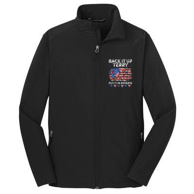 Back It Up Terry Put It In Reverse Firework 4th Of July Core Soft Shell Jacket