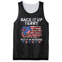 Back It Up Terry Put It In Reverse Firework 4th Of July Mesh Reversible Basketball Jersey Tank