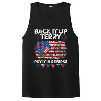 Back It Up Terry Put It In Reverse Firework 4th Of July PosiCharge Competitor Tank