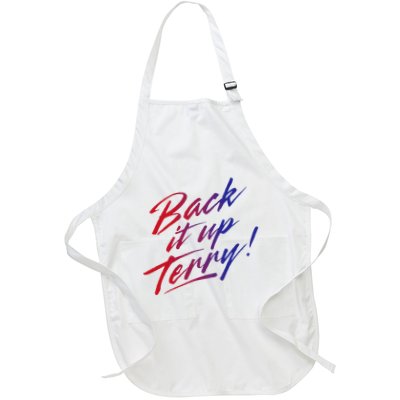 Back It Up Terry! 4th Of July Full-Length Apron With Pockets