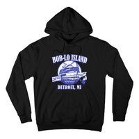 Boblo Island (Vintage Look) Detroit Michigan Hoodie