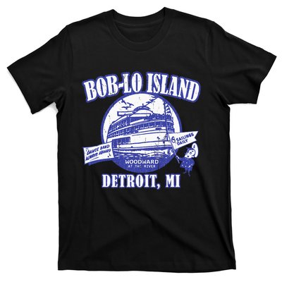 Boblo Island (Vintage Look) Detroit Michigan T-Shirt