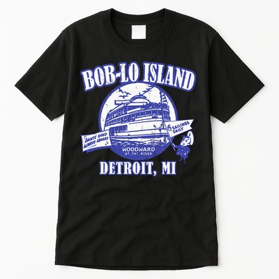 Boblo Island (Vintage Look) Detroit Michigan Tall T-Shirt