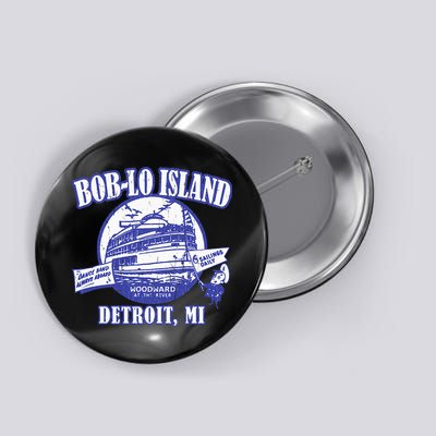 Boblo Island (Vintage Look) Detroit Michigan Button